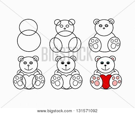 soft toys drawing