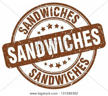 sandwiches brown grunge round vintage rubber stamp.sandwiches stamp.sandwiches round stamp.sandwiches grunge stamp.sandwiches.sandwiches vintage stamp.