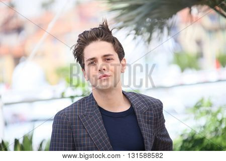 CANNES, FRANCE - MAY 19:  Xavier Dolan attends 'It's Only The End Of The World (Juste La Fin Du Monde)' during the Photocall - The 69th Cannes Film Festival on May 19, 2016 in Cannes.