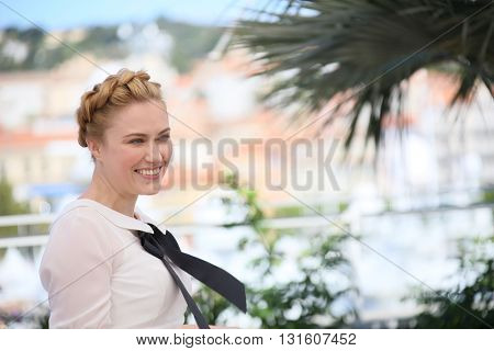 Malina Manovici attends the 'Graduation (Bacalaureat)' Photocall during the 69th  Cannes Film Festival at the Palais  on May 19, 2016 in Cannes, France.