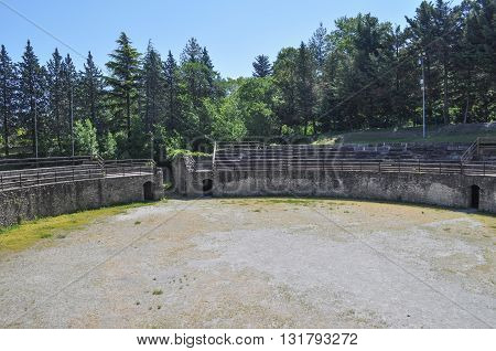 Roman Theatre In Susa