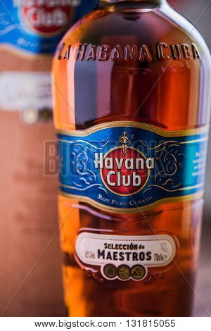 Bottle Of Havana Club Rum.