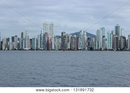 Balneario Camboriu, Santa Catarina, Brazil , beautiful beach in southern Brazil