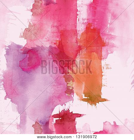 Watercolor Spots Seamless Pattern