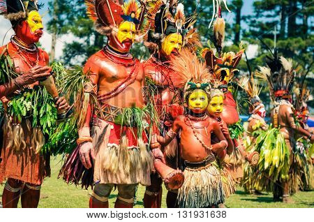 Costumes In Papua New Guinea