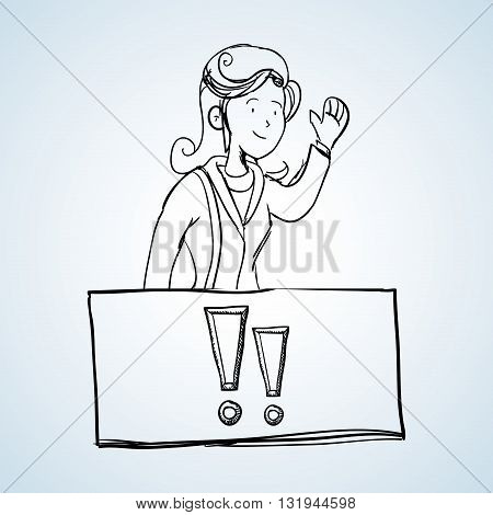 Sketch concept with icon design, vector illustration 10 eps graphic.