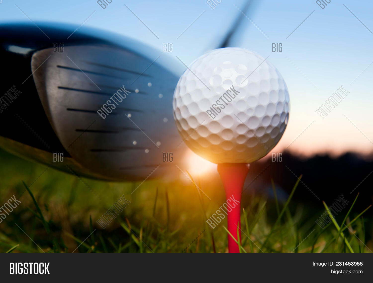 Golf Club Ball Grass Image & Photo (Free Trial) Bigstock