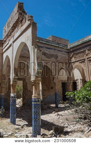 The Ruins Of Dar Caid Hadji Fortified Town Near Essaouira, Morocco