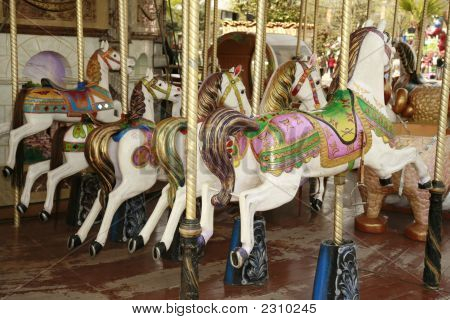 Parque de atracciones de Vintage carrusel Ride