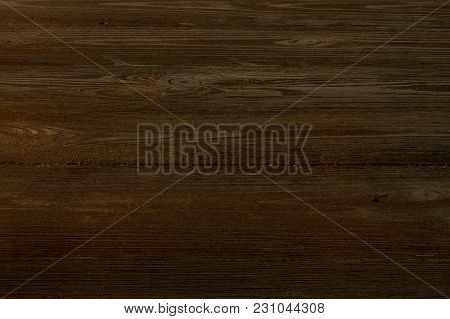 Perspective Background From Dark Wooden Boards