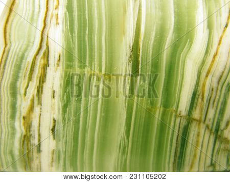 Onyx Agate Chalcedony Quartz Macro Detail Semigem Geological Mineral Texture Background