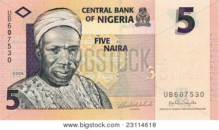 5 Naira seddel