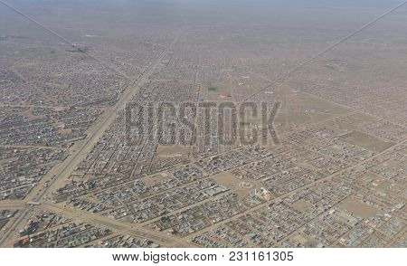 Overview Of The City Of El Alto, The Second City Of Bolivia After La Paz. Built Spontaneously In The