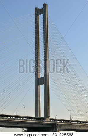 Pivdennyi Bridge - Kiev, Ukraine