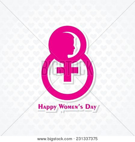 Vector Illustration Of International Women Day Stock Image And Symbols