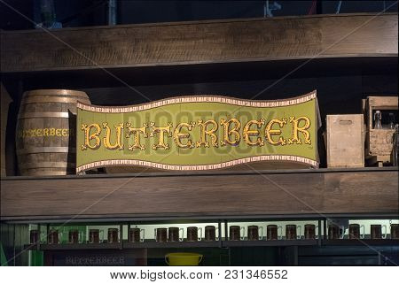 Butterbeer Sign Harry Potter