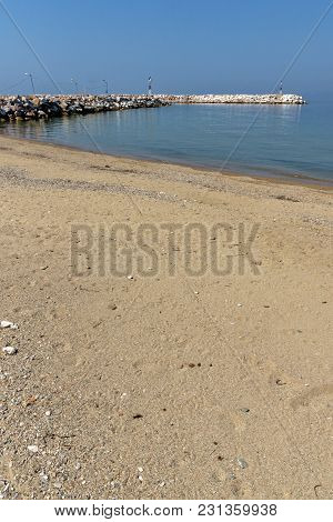 Amazing View Of Skala Sotiros, Thassos Island, East Macedonia And Thrace, Greece