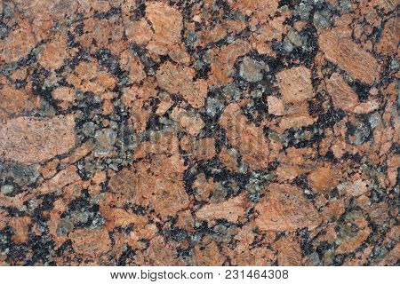 Pattern Of Polished Pink Granite (front View)