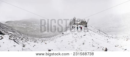 Chalcaltaya Mountain In Cordillera Range At Bolivia