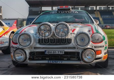 Sanmarino - Ott 21, 2017 : Toyota Celica Gt4 - St205 1995 Old Racing Car Rally Historical Race
