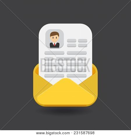 Email Address Verified. Send Ducument Data, E-mail Concept.