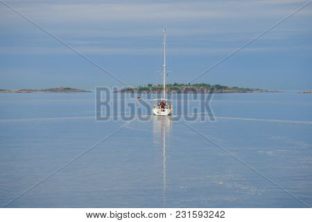 Morning In The Gulf Of Finland. Hanko, Finland