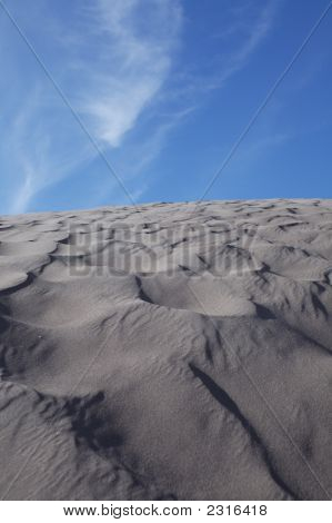 Flosset trin af Sand