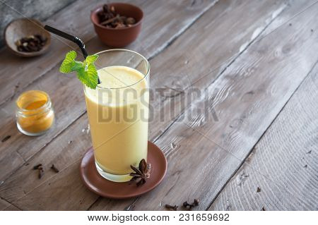Turmeric Lassi Drink