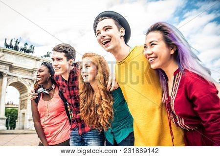 Young Students Outdoors