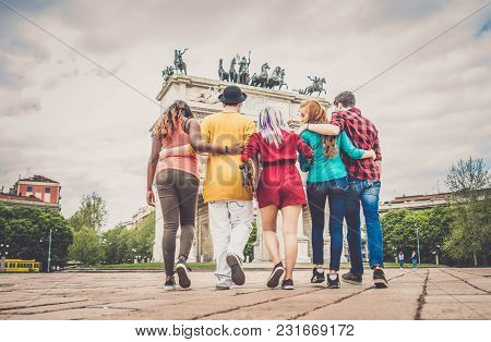 Young Students Outdoors