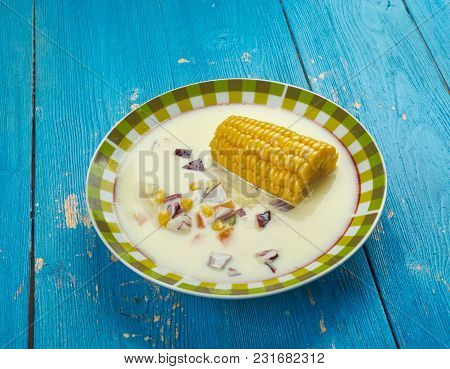 Jamaican Corn Soup