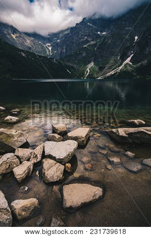 Morskie Oko Lake In Tatra Mountains In Poland