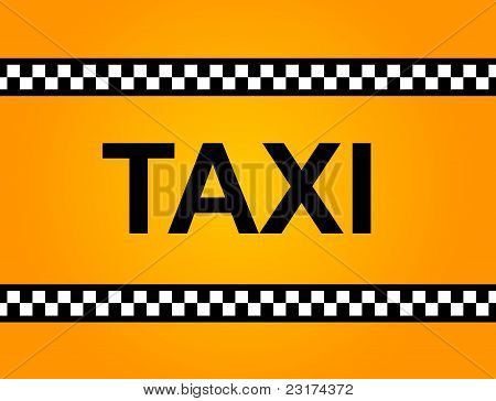 Taxi tegn