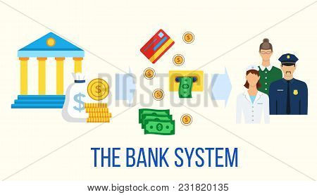 Icons Banking System Vector Photo Free Trial Bigstock