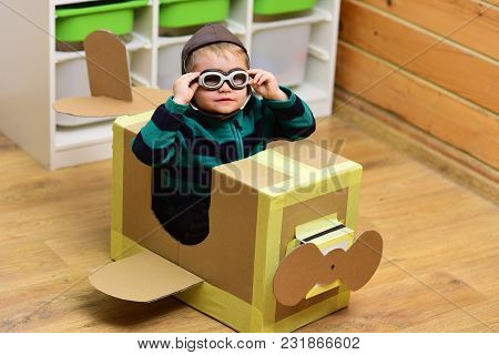 Kid, Pilot School, Innovation. Air Mail Delivery, Aircraft Construction. Dream, Career, Adventure, E