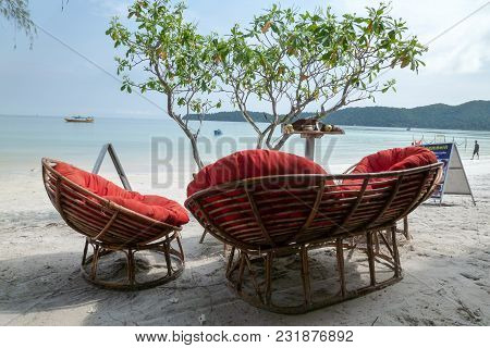 The Beach Of Koh Rong Sanloem Island, Cambodia