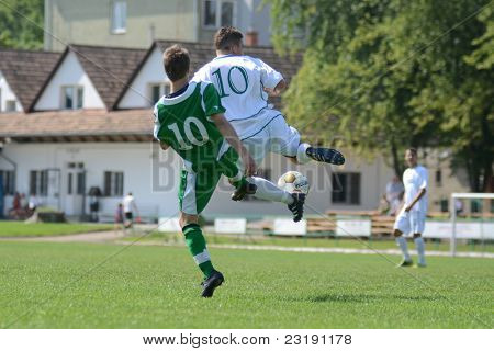 KAPOSVÁR, Maďarsko - 5. září: Radka Garai (v bílém) v akci na Maďarské národní Cham