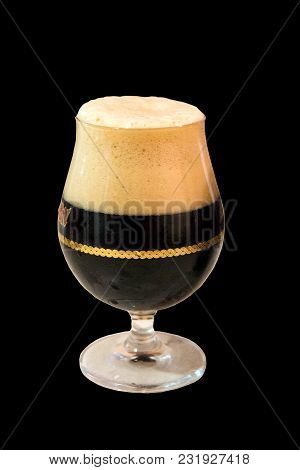 Glass With Dark Beer