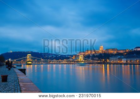 Hungarian Landmarks, Budapest At Night