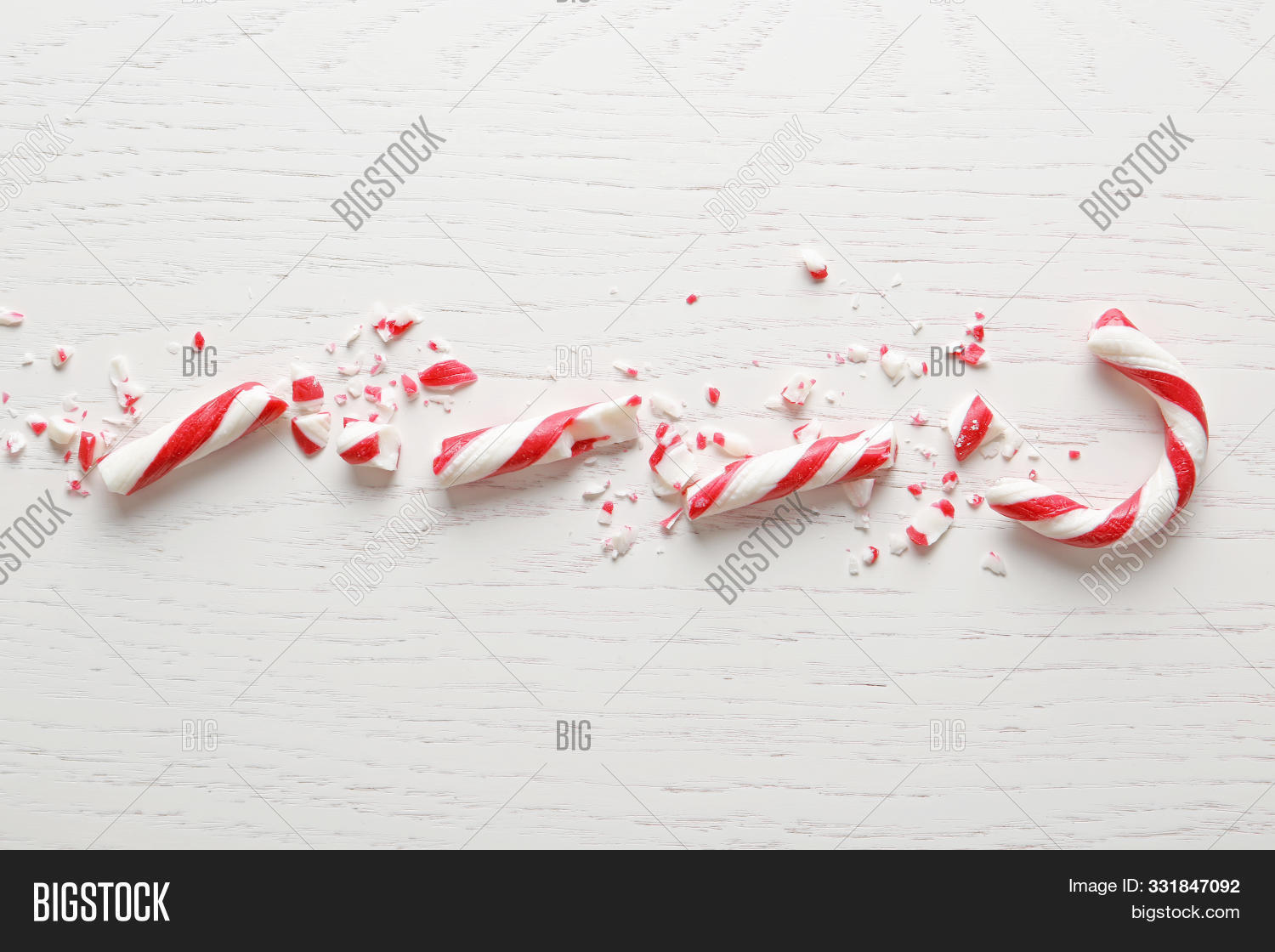 Crushed Candy Cane On Image & Photo (Free Trial) Bigstock