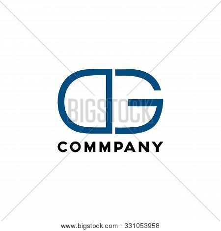 Dg Logo Design Simple And Minimalist ,modern