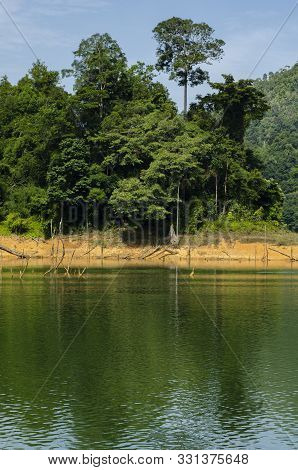 Beautiful Nature Of Tropical Rain-forest At Royal Belum State Park, Perak Malaysia.