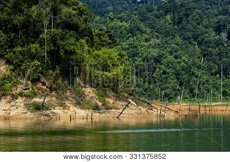 Beautiful Nature Of Tropical Rain-forest At Royal Belum State Park, Perak Malaysia.