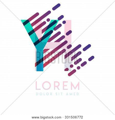 Yh Logo With The Theme Of Galaxy Speed And Style That Is Suitable For Creative And Business Industri