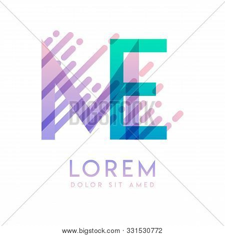 Me Logo With The Theme Of Galaxy Speed And Style That Is Suitable For Creative And Business Industri