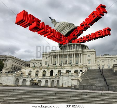 Impeachment In The United States Government  And Congress Vote  To Impeach The American President As
