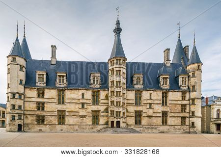 Ducal Palace Of Nevers Is A Residence Castle Of The 15th And 16th Centuries Of The Counts And Dukes 