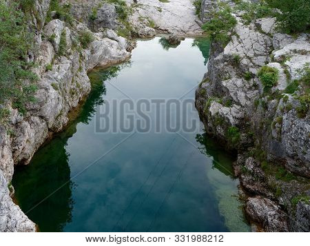 Province Of Vicensa. Mountain River Near The Village Of Localita Pria