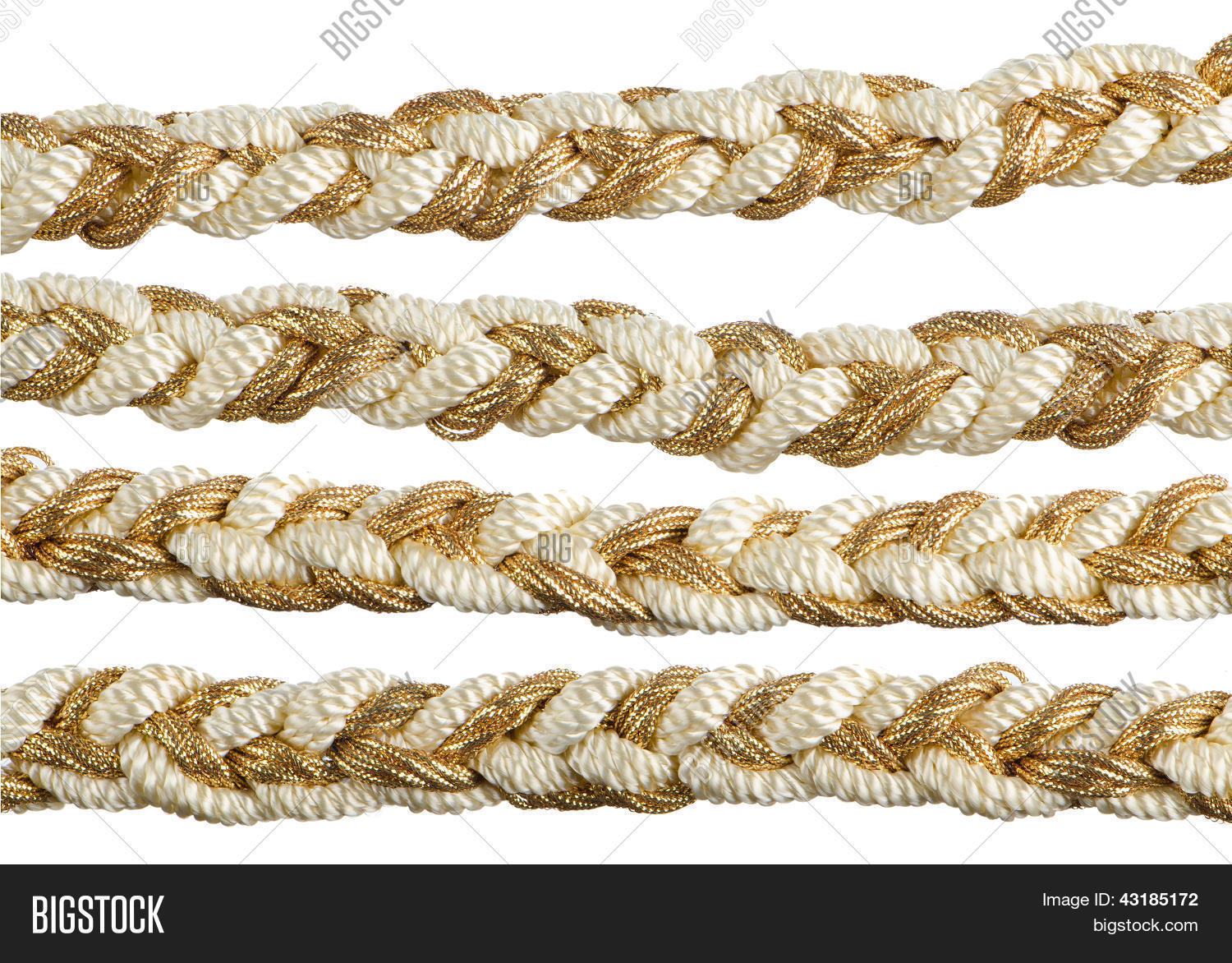Golden Rope Curtain Image & Photo (Free Trial) | Bigstock