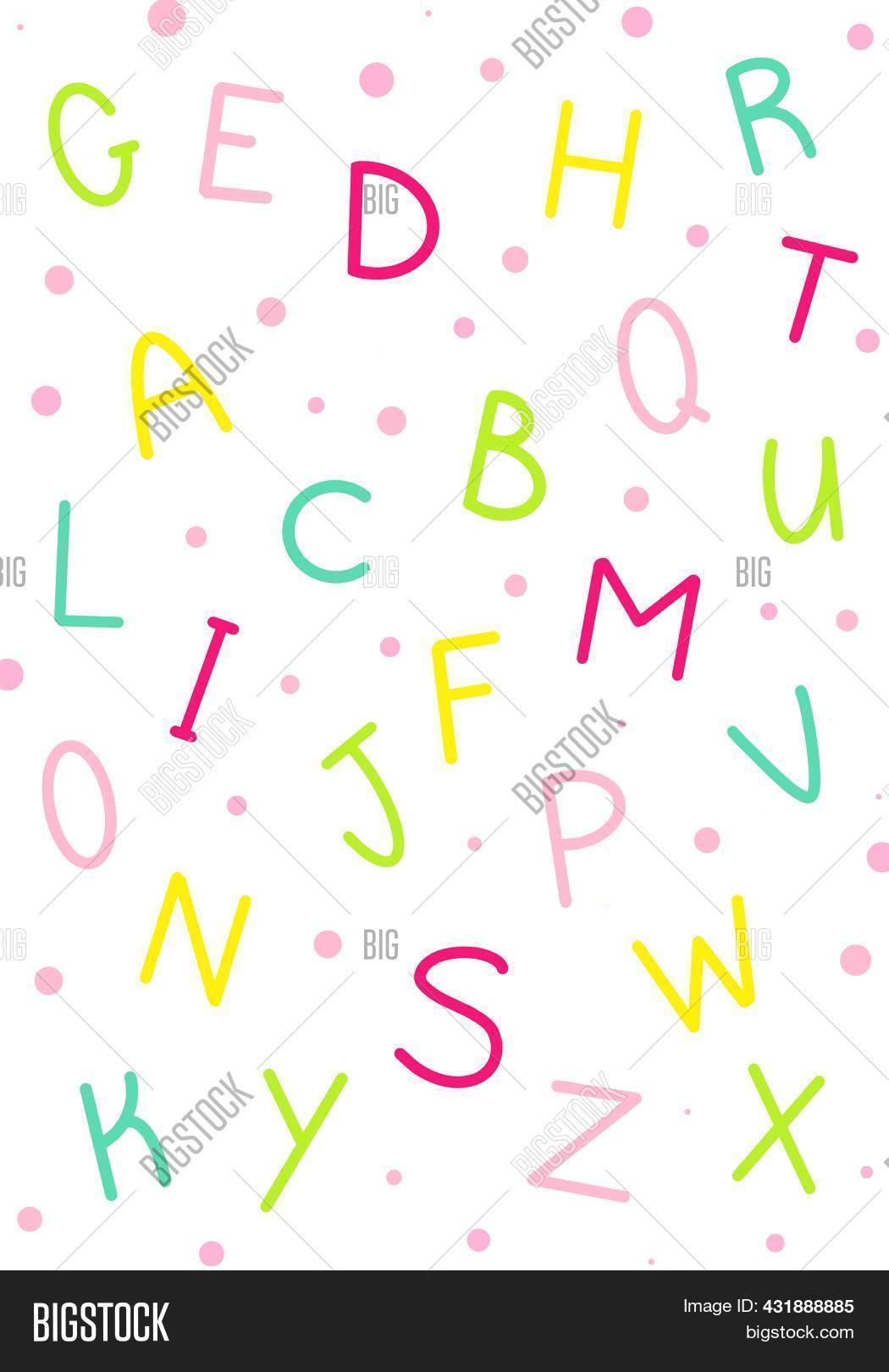Random Letters Pattern Image & Photo (Free Trial) | Bigstock